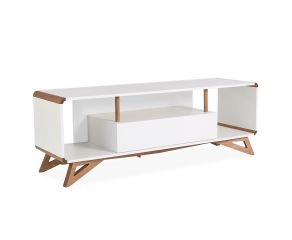rack moderno branco