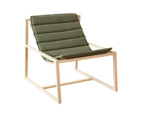 Poltrona Curva Com Puff