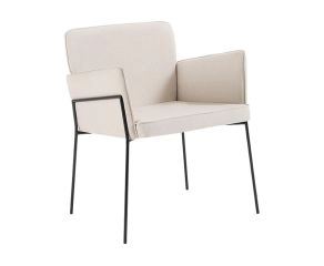 Poltrona Tina - Linho Bege