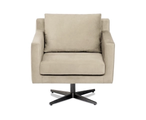 Poltrona Giratória Daca - Areia