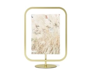 Porta-Retrato Retangular Infinity Dourado - 13x18