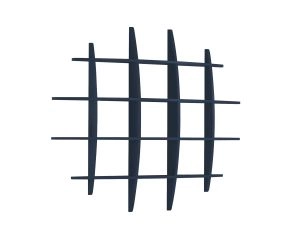Prateleira Hashtag Grande - Azul Marinho M505