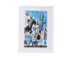 Quadro Sertão Sem Água