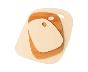 conjunto de tabuas de corte seixo