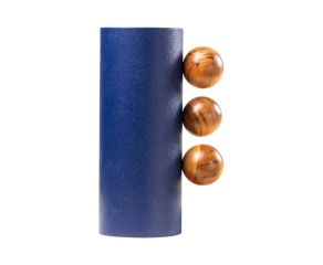 Vaso Imã Médio Azul com Esferas