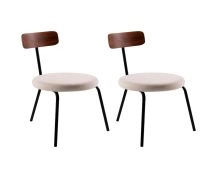 Conjunto de 2 Cadeiras Trio