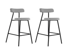 Conjunto de 2 Banquetas Estofadas Cali