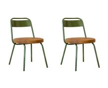 Conjunto de 2 Cadeiras Praça