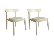 Conjunto de 2 Cadeiras Paraty Off White
